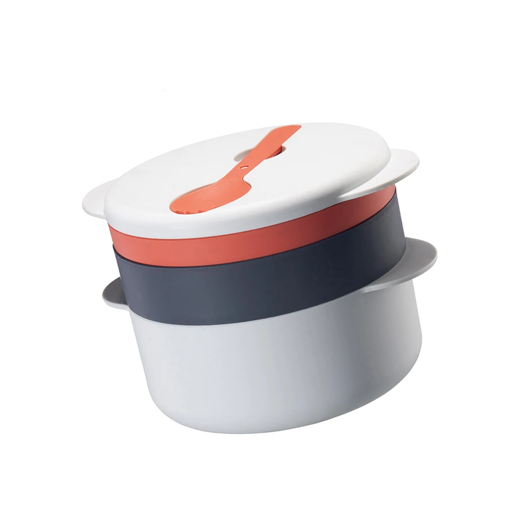 

Набор для приготовления пищи в микроволновой печи, Штабелируемая плита, Паровая кастрюля, многофункциональный отпариватель с крышкой, боль...