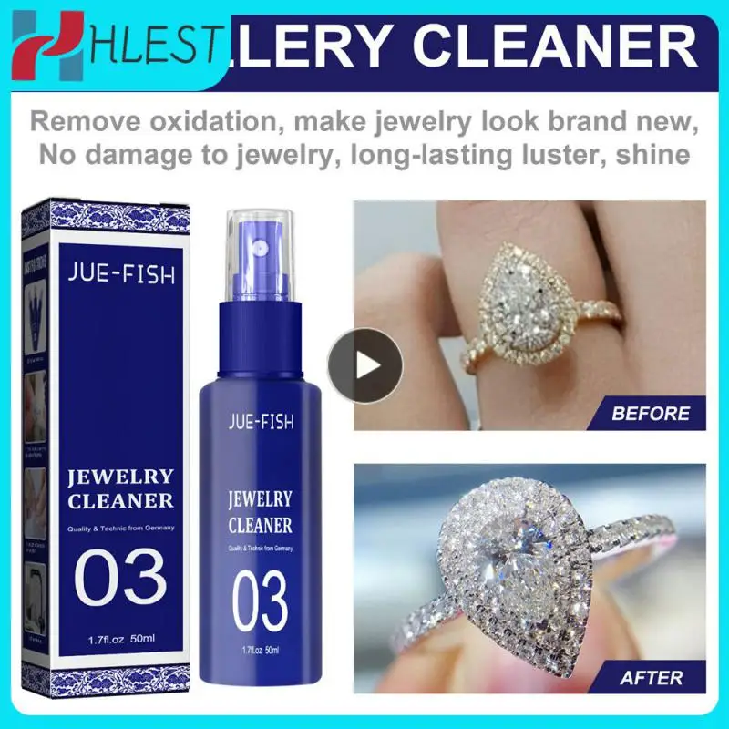 

Remove Oxidation Diamond Spray Tarnish Remover Durable Jewelry Clean Liquid Portable Car Supplies Practical Multifunctional 50ml