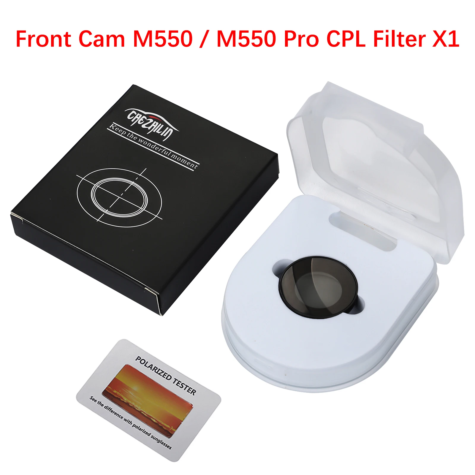 

Фильтр для AZDOME Dash Cam M550/ M550 Pro CPL Для AZDOME M550 HD объектив Защита от пыли антибликовый M550 статическая наклейка