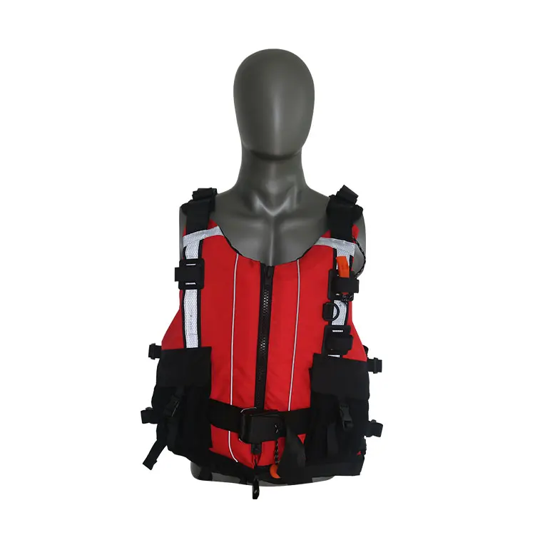 

China Kaen Light floating buoy water swimming marine life jacket safety foam lifejacket 150N approved Life jacket
