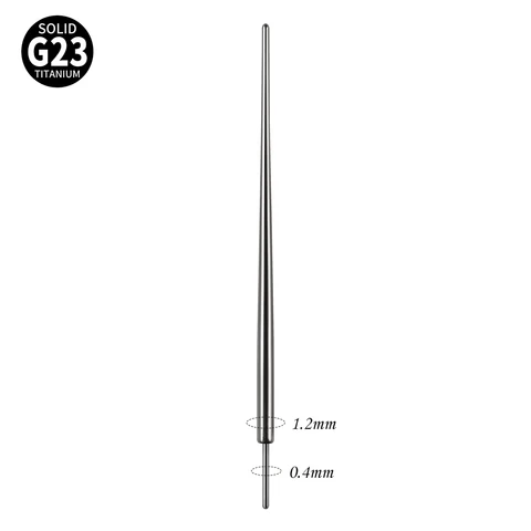 Титановые иглы для пирсинга 1 шт.