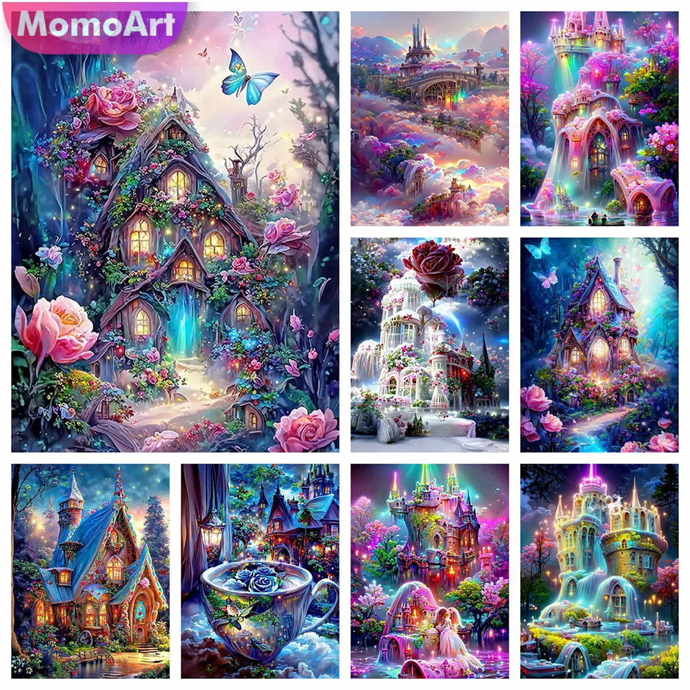 Набор для алмазной вышивки крестиком MomoArt