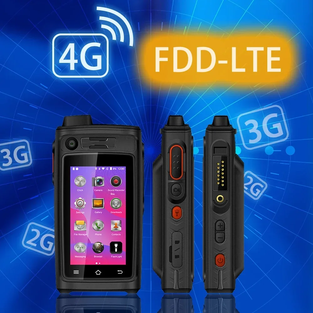 Фото UNIWA A19S противоударный смартфон IP68 водонепроницаемый 4G LTE четырехъядерный телефон рация POC Zello Android 6 мобильный телефон 4800 мАч №4