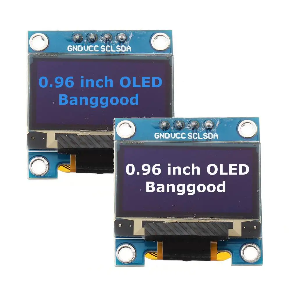 

Geekcreit 0,96 дюймов OLED I2C IIC дисплей связи 128*64 модуль ЖКД синий/белый
