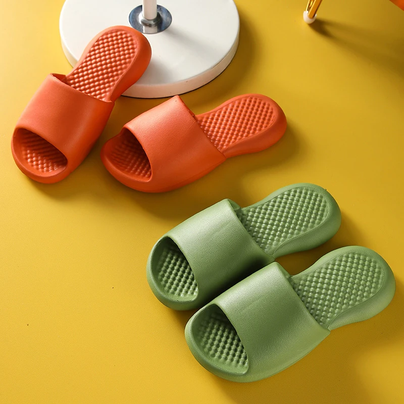 Home Slippers Cloud Platform Women Summer Beach Slides Indoor Non Slip Eva Sandals Men Male Ladies Shoes Female House Flip Flops