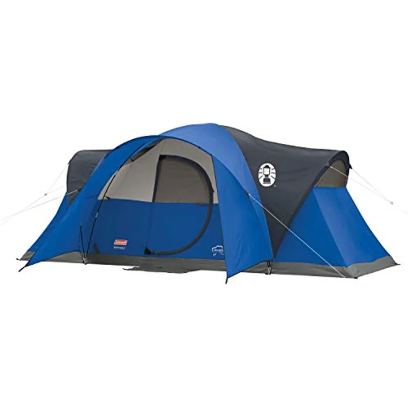

Coleman Camping Tent | 8 Person Montana Cabin Tent with Hinged Door - Multiple specifications and colors are optional
