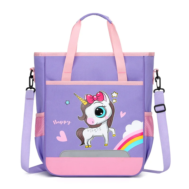 New Cartoon Student Girl Unicorn Boy Dinosaur Shoulder Bags Cute Children Large Capacity Handbag Primary Schoolbag Drop Shipping