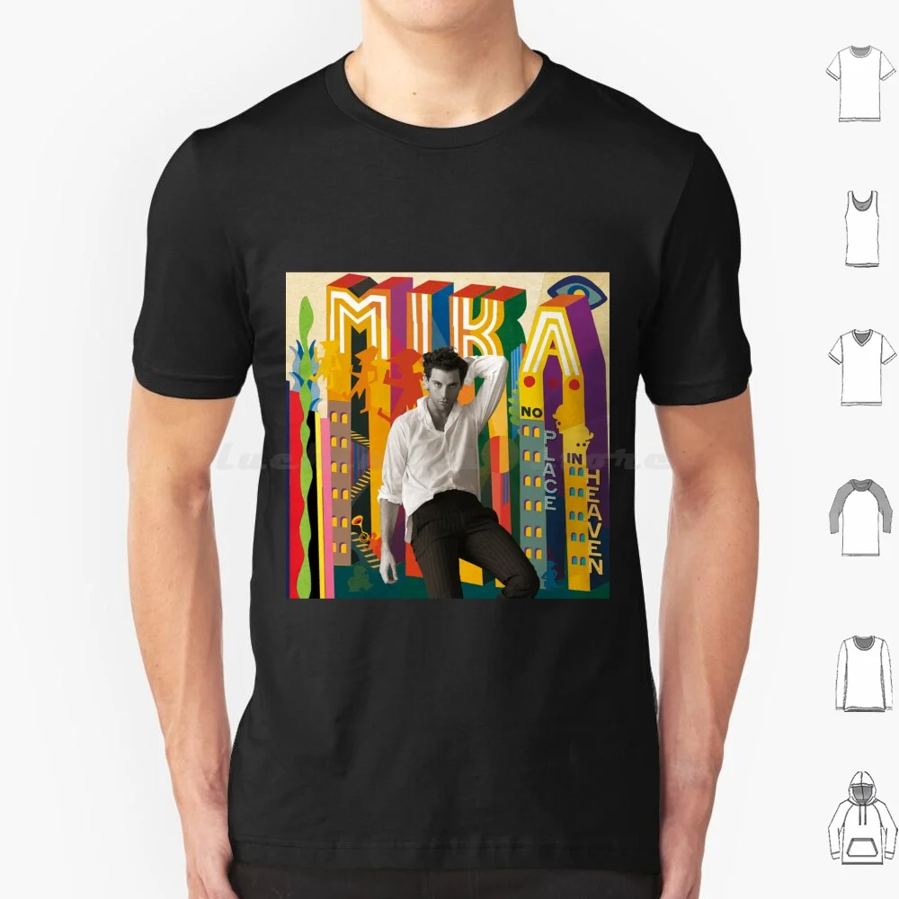 Футболка Mika с надписью No Place In Heaven для мужчин и женщин