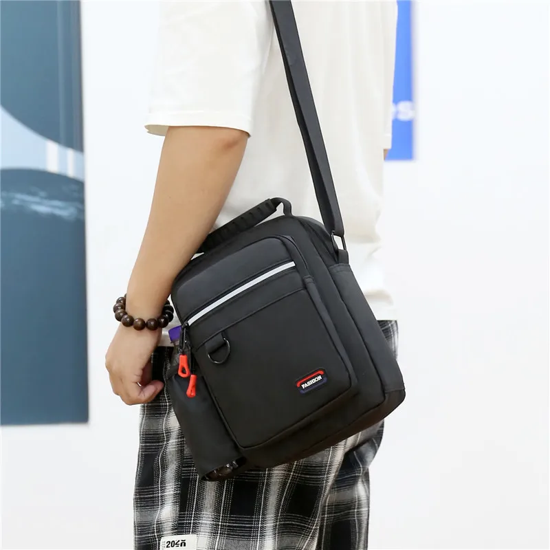 2023 New Men's Crossbody Bag shoulder bag Men's travel handbag casual large shoulder bag high-capacity fashion canvas bag