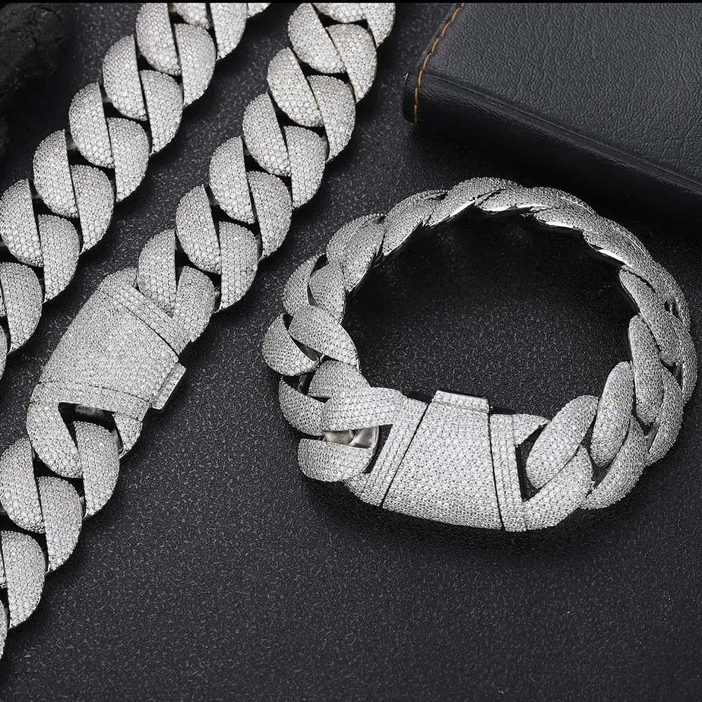 Ожерелье Nuoya из кубинской цепи для мужчин и женщин объемное Ювелирное Украшение