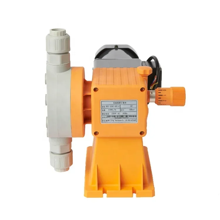 Химический мембранный дозирующий насос Liqiud механический для 60-150 л/ч 5 бар