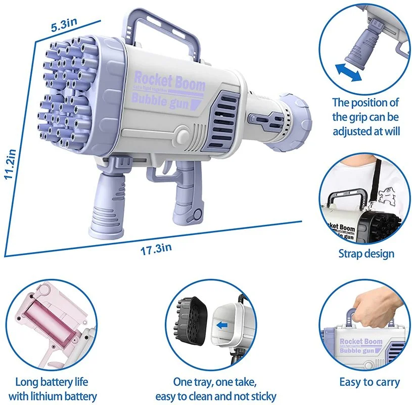 64 отверстия пусковая пушка для ракеты установка пузырей подарок на день Святого