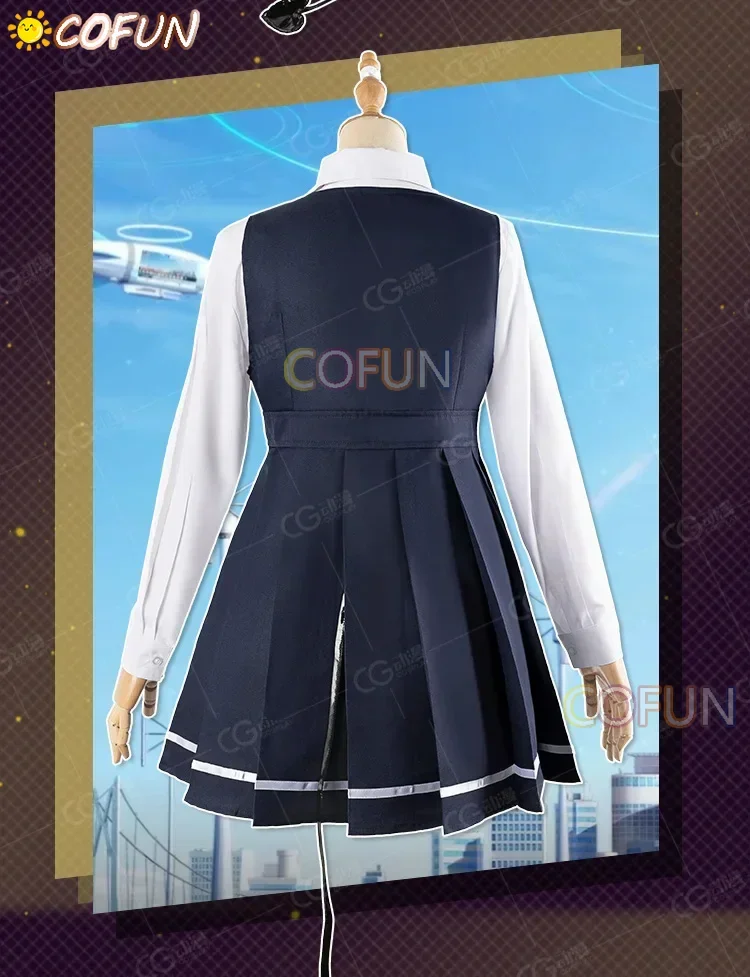 Синий архив Танга Ибуки Косплей Костюм Аниме Платья Рождество Хэллоуин для