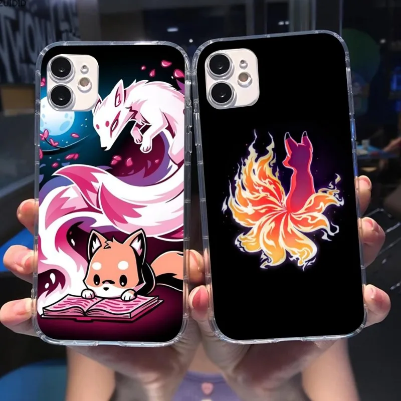 Чехол для мобильного телефона с изображением милой лисы iPhone 14 13 12 11 XS X 8 7 6 Plus Mini Pro