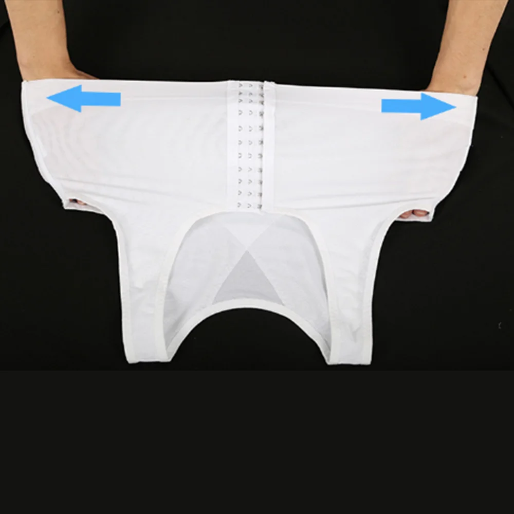 Men Gynecomastia Shaper Vest Slimming Chest Control Boobs Shapewear Firm Girdles Hook Corrector Compression Shirt Corset Tops