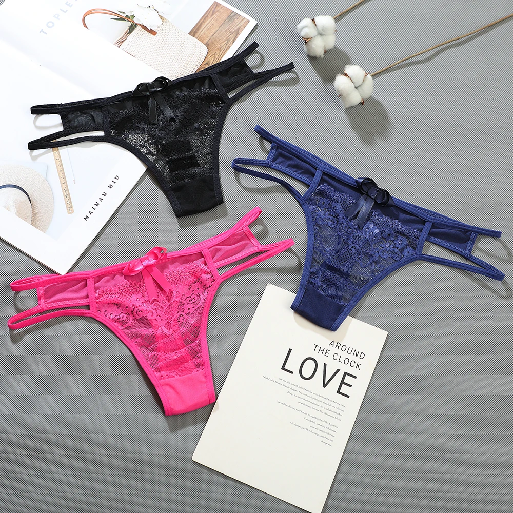 

Кружевные стринги, женское Прозрачное нижнее белье с вырезами, сексуальные стринги с низкой талией, трусики, женские сексуальные трусики, н...