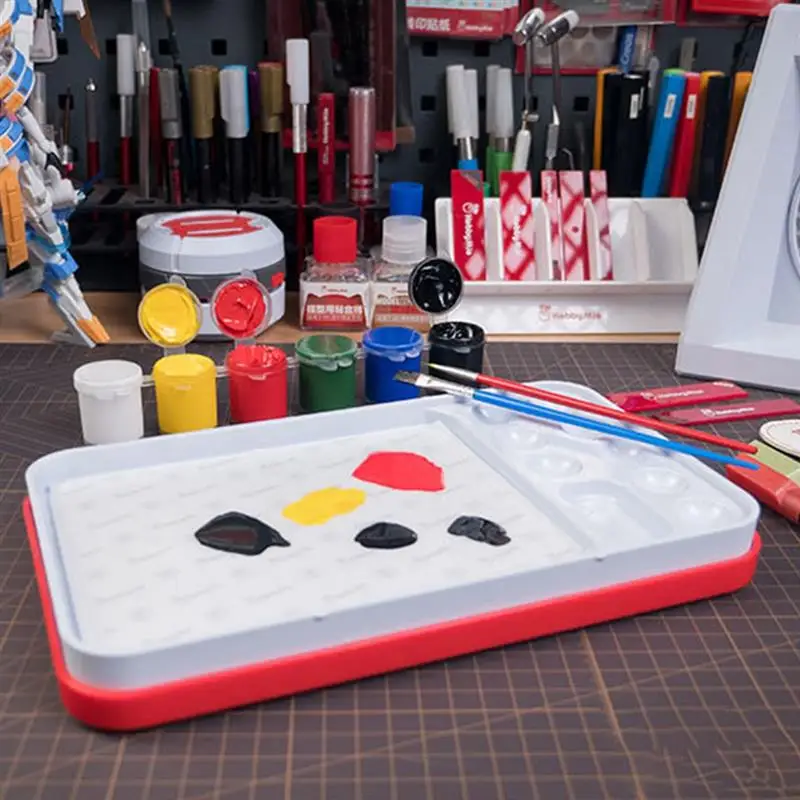 

Wet Palette For Acrylic Painting Model Minature Craft Hand Coated Model Moisturizing Tray Pigment Paper DIY Art Paint Modeling