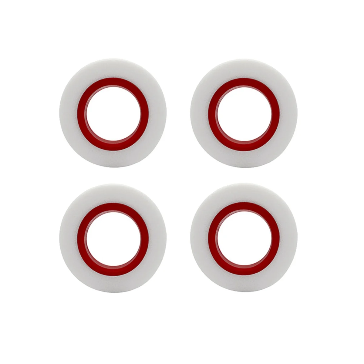 

4 шт. двухступенчатые шины из ТПЭ, 120 мм, подходят для 2,2 дюймовых колесных шин для осевого автомобиля SCX10 TRX4, красного цвета