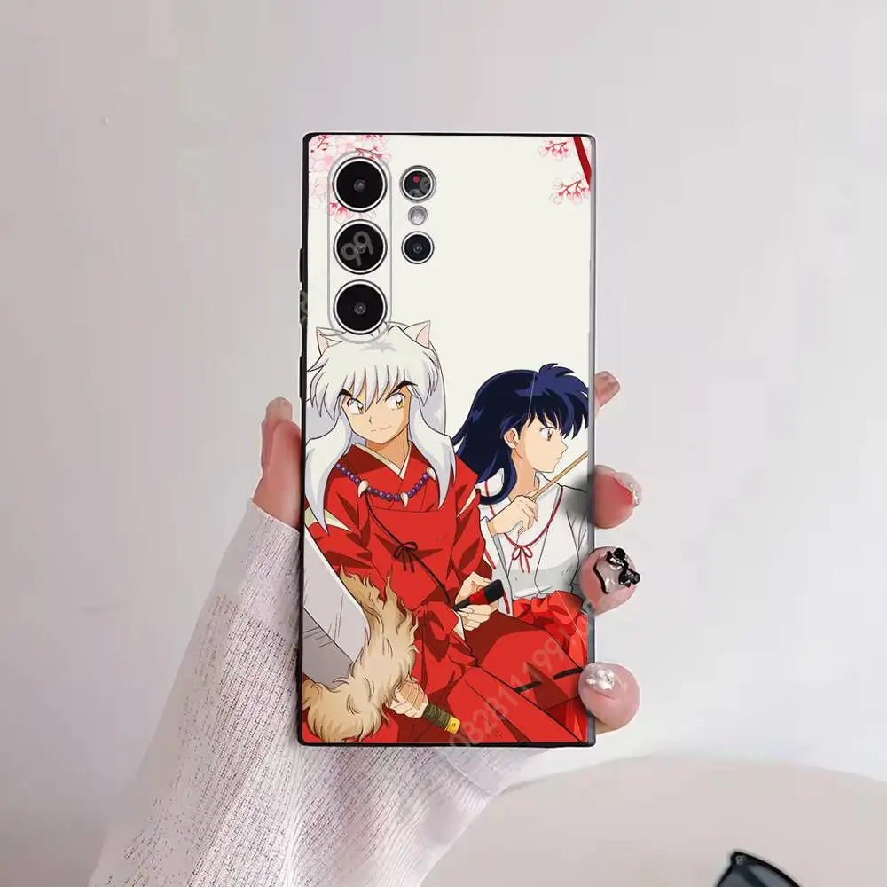 Чехол для телефона с изображением аниме I-Inuyasha K-Kikyo для Samsung Galaxy S30 26 25 Ultra Plus S24 23 22 FE Lite S21 20, чехол из ТПУ (art.: 3920d954cc385) - 3920d954cc385