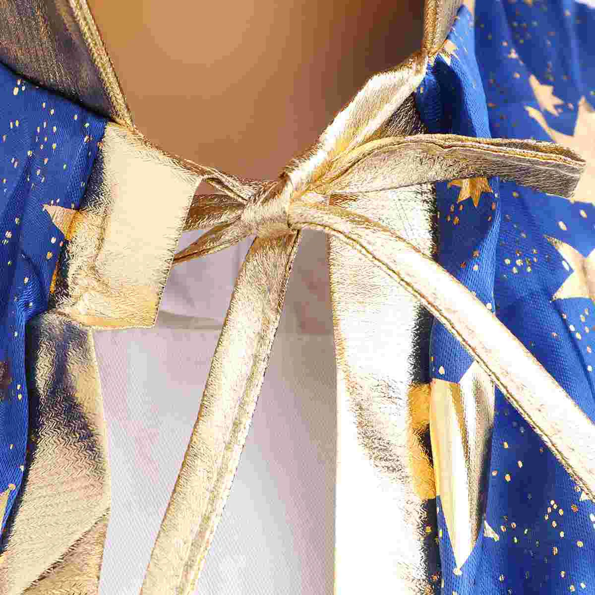 

Cape Witchcloak Wizard Hat Kids Costume Costumeskinder Cosplay Zauberer Umhang Girls Children Boysstar Pattern Set All Girl Fits
