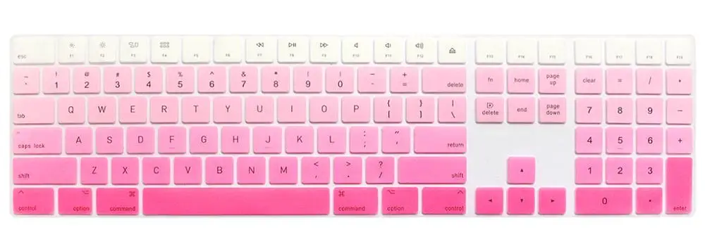For Apple Magic Keyboard A1843 with Numeric Pad US English Version keyboard Skin Cover Mult images - 6