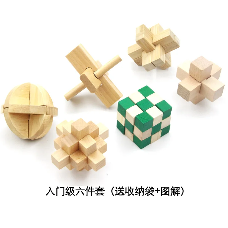 Рисунок 2 - Деревянные игрушки-пазлы 64 шт./лот