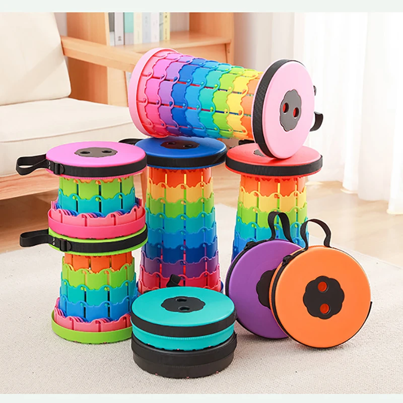 Выдвижной складной стул для кемпинга рыбалки регулируемый по высоте-портативный