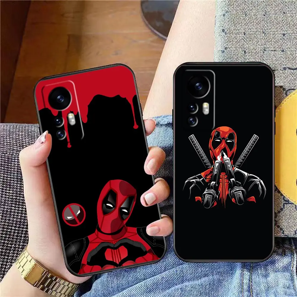 

Funda Case For Xiaomi 5 5S 6 6X 5X 10 9 Capa POCO M5 M4 4G X4 F4 X3 M3 F3 GT NFC 5G PRO A3 MAX 3 2 Case Para Marvel Deadpool