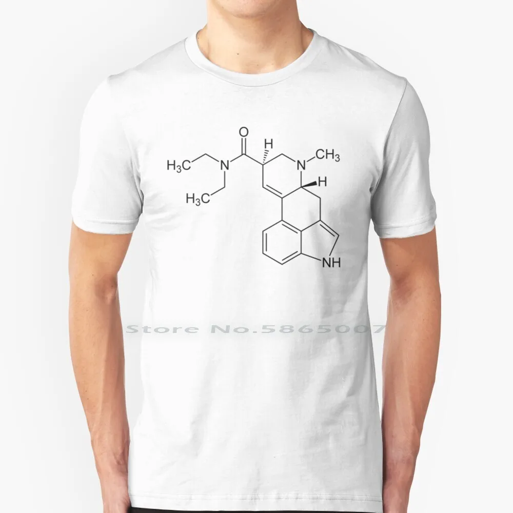 

Lsd Molecular Structure T Shirt 100% Cotton Lsd Structure Formula Molecule Drug Psychedelic Hallucinogenic Molecular Structural