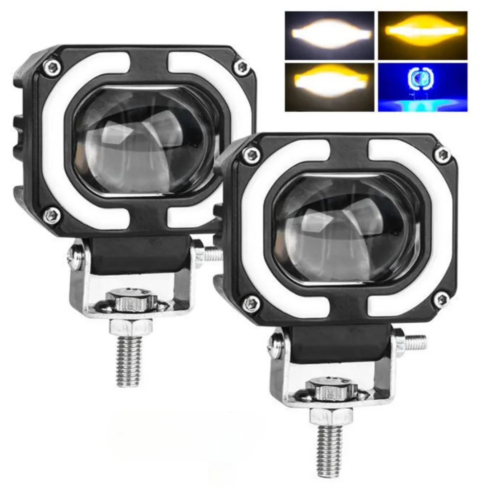 Светодиодные фары для мотоцикла вспомогательный прожектор портативные