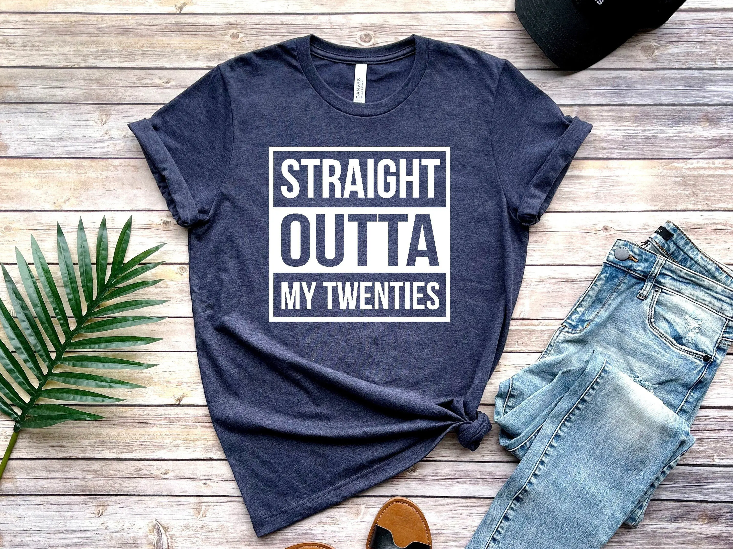 Футболка прямого кроя из двадцати дней рождения 30