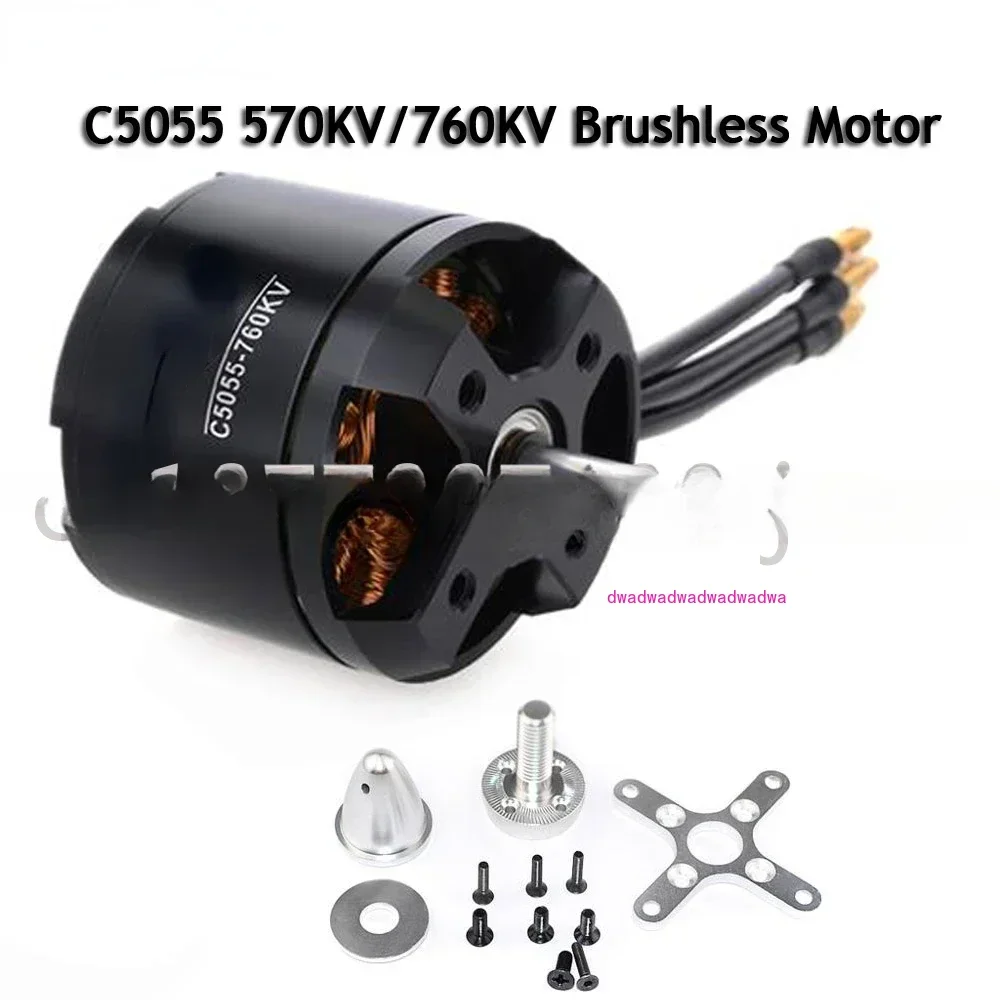 C5055 5055 570KV 760KV Бесщеточный двигатель для самолетов Airpalne Multicopters RC Самолет Вертолет