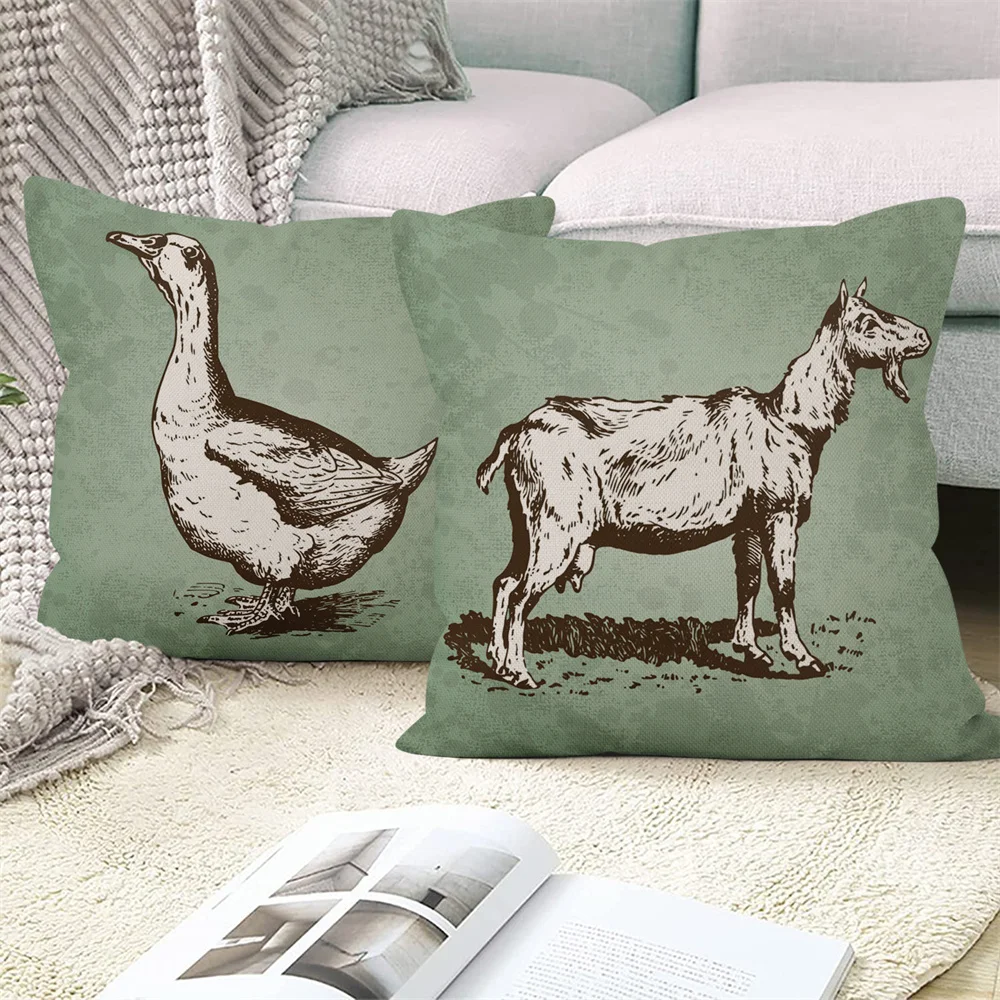 Рисунок 2 - Наволочки с животными на ферму