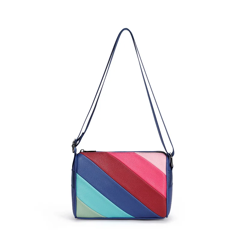 

New Casual Women's Pillow Crossbody Bag Eagle Head Colored Rainbow Shoulder Bag Handba