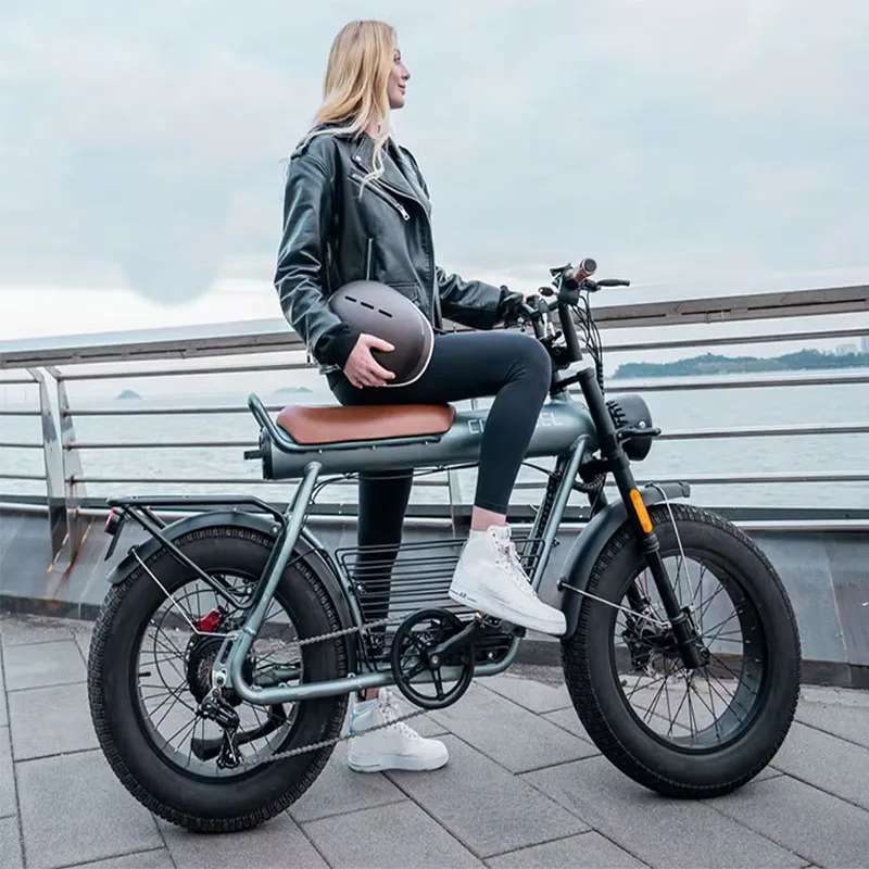 20-дюймовый горный электрический велосипед Coswheel для взрослых 1500 Вт 48 В с тормозами