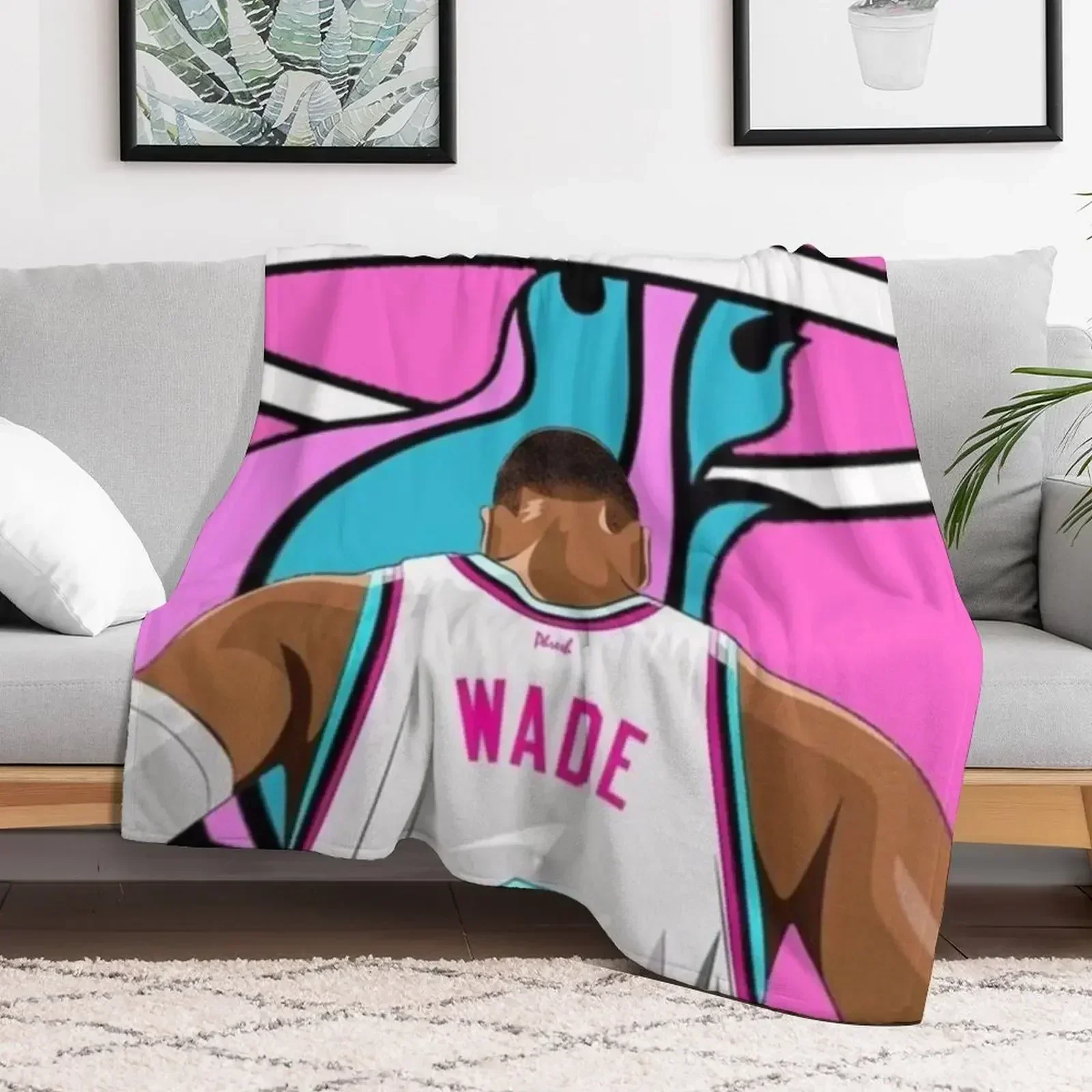 Одеяло Dwyane Wade движущийся клетчатый спальный мешок идеи подарков на день Святого