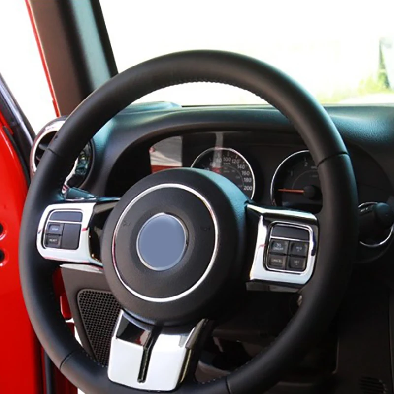 Подходит для Jeep Wrangler Patriot Compass Cherokee 2011 + встроенная в Voiture Volieurant DéCoration Couverture Garniture