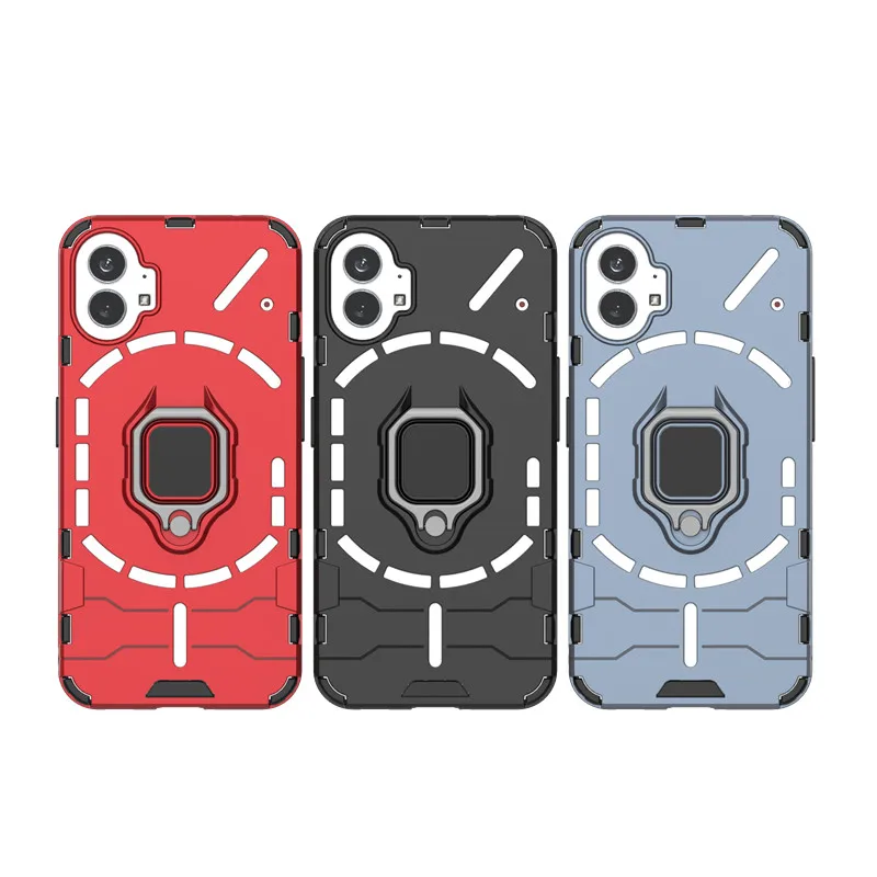 For Nothing Phone 1 Case For Nothing Phone 1 Cover Shockproof Hard PC Armor Holder Silicone Bumper For Nothing Phone 1 Case