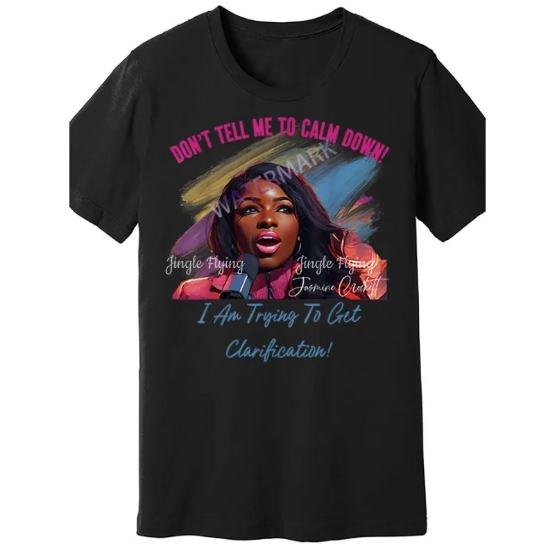 Жасминовый кайкетт Clapback 664736 Забавная мужская футболка с коротким рукавом