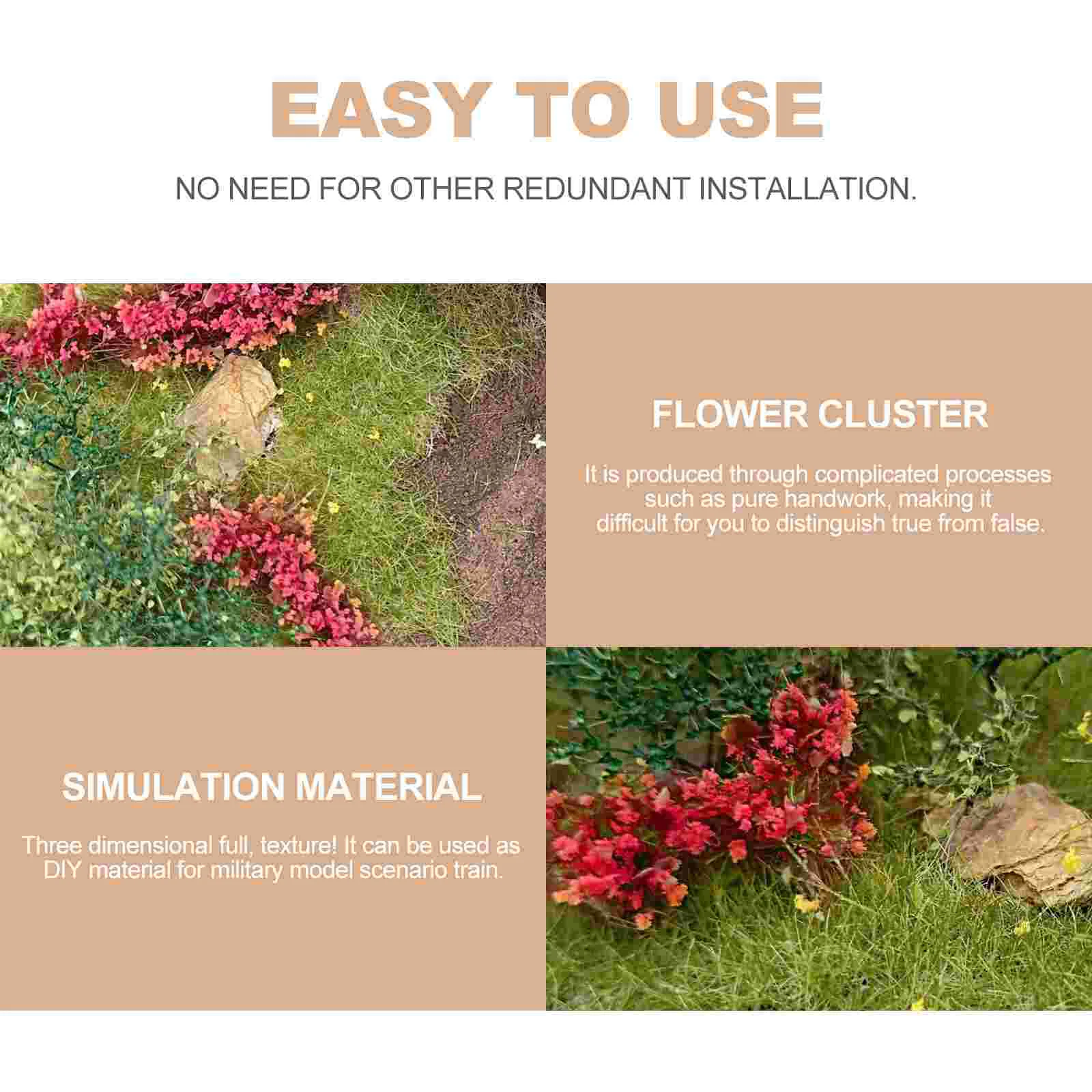 Мини-поддельные растения песочный стол материал сделай сам искусственный