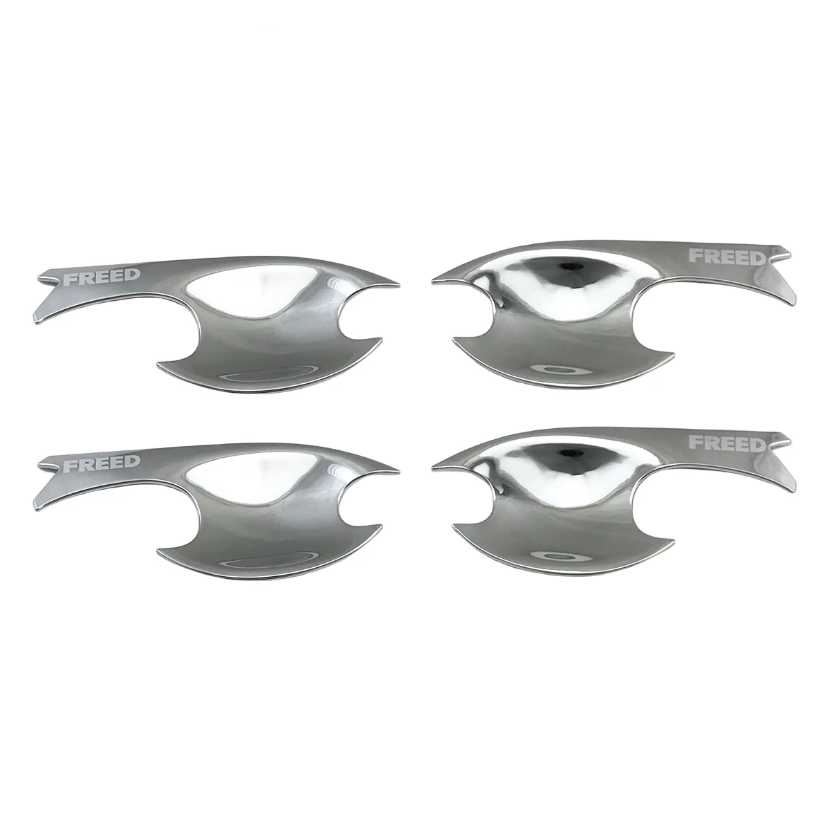 

Автомобильные хромированные аксессуары из углеродного волокна, дверные ручки, крышки чаши, накладка для Honda Freed Gb3 Gb4 GP32008 20102016