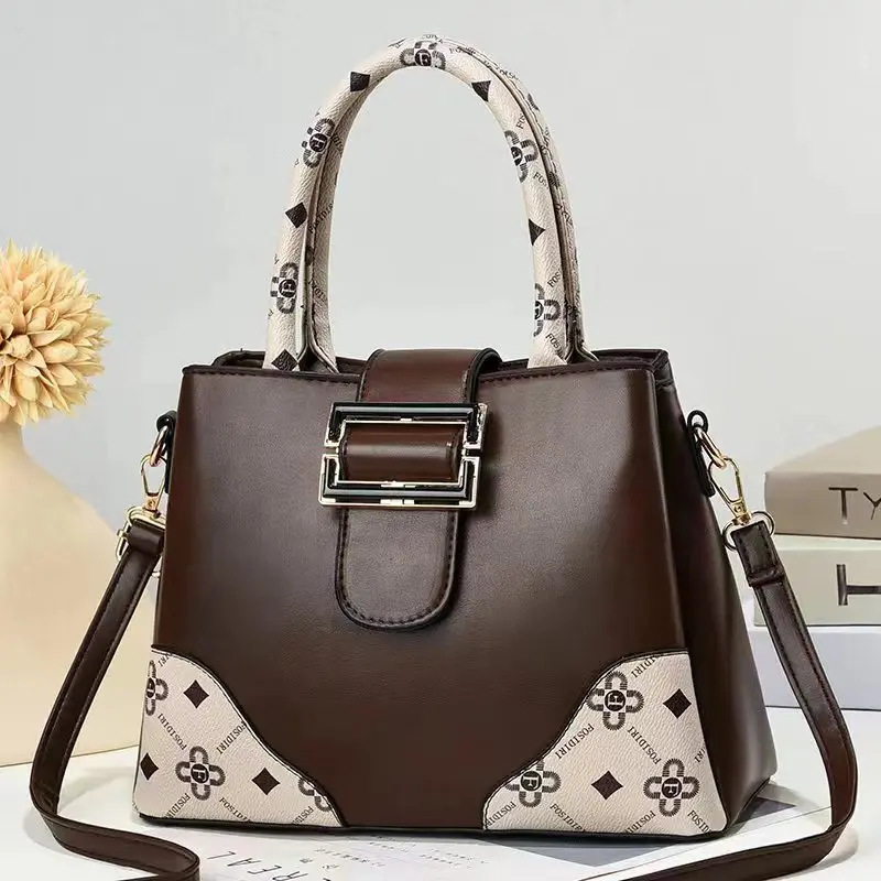 PU Bags for Women 2023 New Luxury Handbags Multiple Pockets Female Fashion Multifunction Shoulder Bag Large Capacity Tote Bags