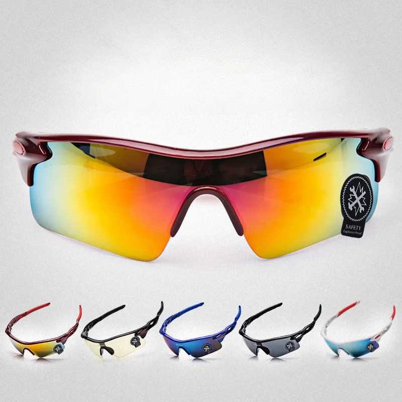 Велосипедные очки, спортивные солнцезащитные очки, очки для альпинизма, рыбалки, ветрозащитные очки, модные мужские велосипедные очки для активного отдыха
