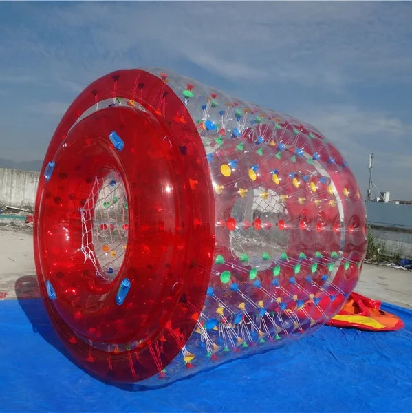 

Water zorb price, China supplier inflatable PVC water walk roller ball