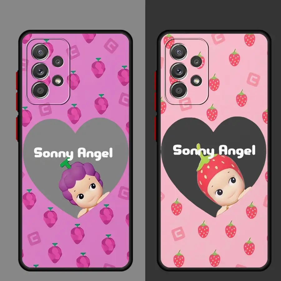 Чехол для телефона Sonny Angel Grapes Samsung Galaxy A11 A12 A53 A71 A72 A73 4G 13 A14 A16 A21 A22 A23 24 A31 A32 A33 A42 51 A52 5G