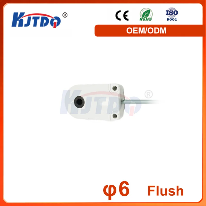 Универсальный индуктивный датчик приближения φ 6 IP67 Sn 6 мм PNP NPN NO NC Ring 12 В 24 В постоянного тока 110 В переменного тока