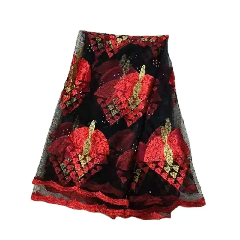 free shipping  Latest African Muslin Islamic Hijab Dubai Ramadan Net Sequin Embroidery Scarf Pashmina Extremely Soft TurbanWomen
