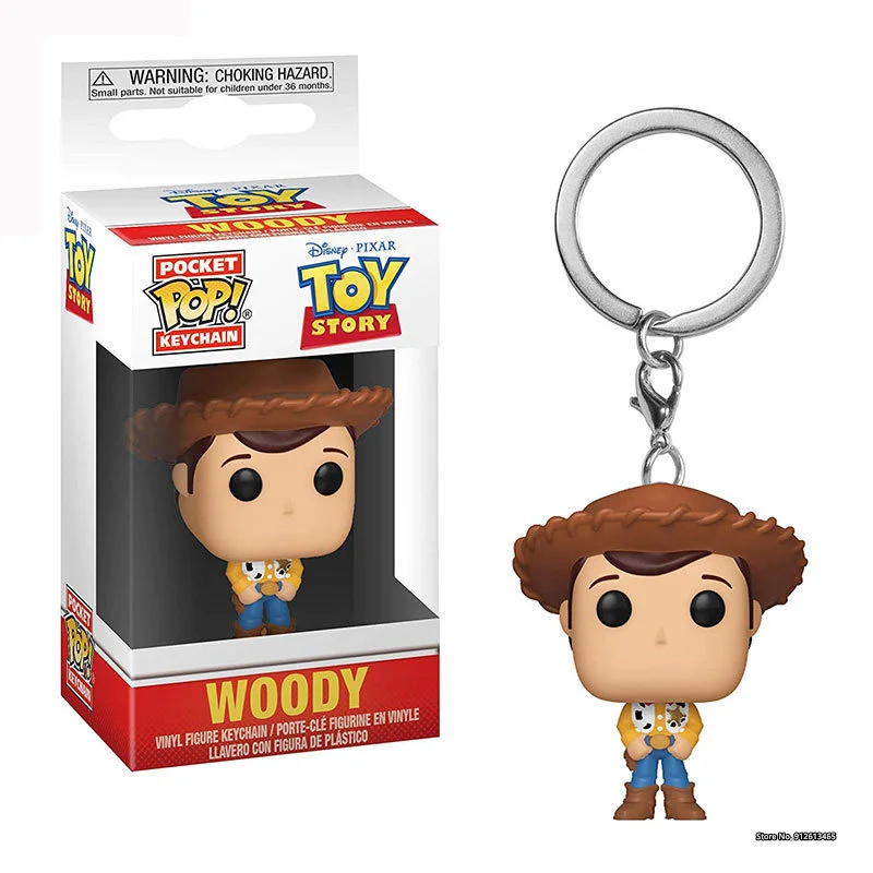 

Cute Cartoon Character Decoration Pendant Toy Story Woody Three Eyes Buzz Lightyear Hand Model Key Chain