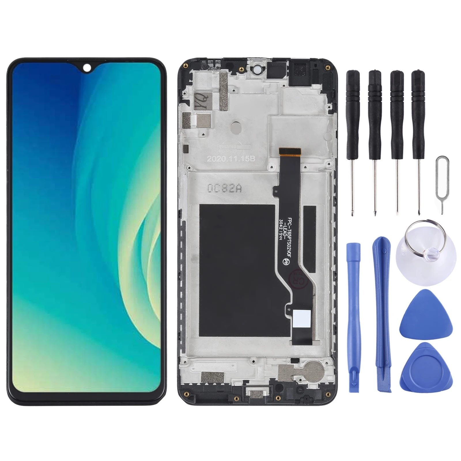 

OEM LCD Screen For ZTE Blade A7S 2020 A7020 Digitizer Full Assembly with Frame