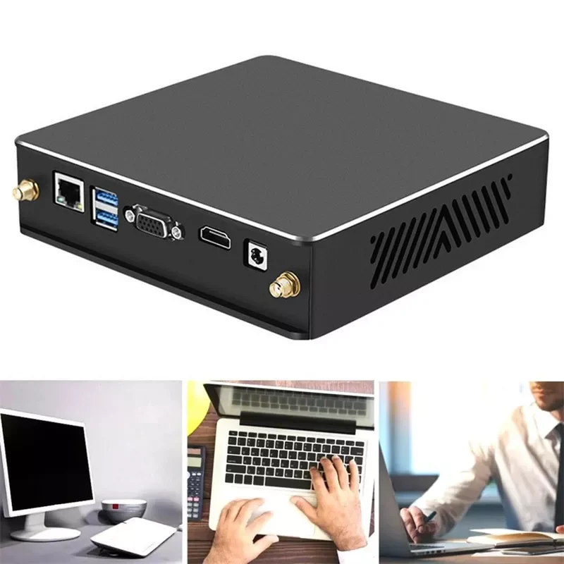 G45 Мини ПК компьютер Windows 10 Core I5 настольный 3470/8G/128G Высокое разрешение Прочный